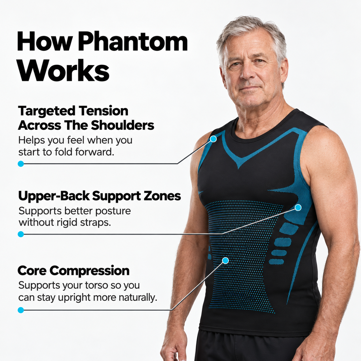 Phantom: Finally, Stop Slouching Without Thinking