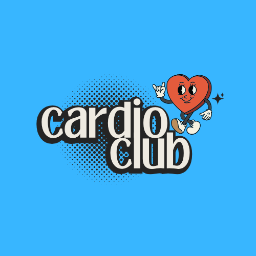 Cardio Club Sticker